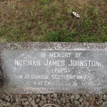 JOHNSTONE Norman James 1877-1961