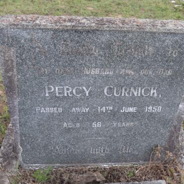 CURNICK Percy -1950