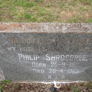 SHROSBREE Philip 1916-1963