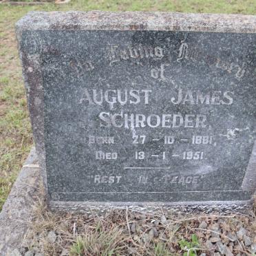 SCHROEDER August James 1881-1951