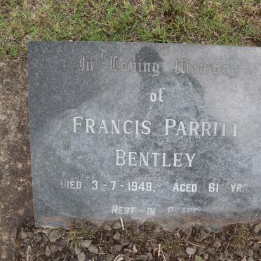 BENTLEY Francis Parritt -1948