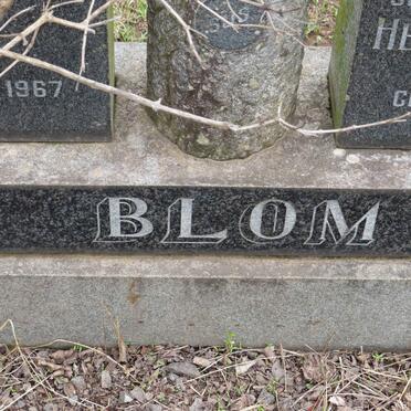 BLOM Gert Johannes 1886-1967 &amp; Hendrika Johanna FOXCROFT 1911-