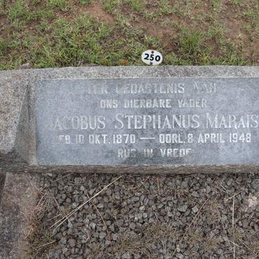 MARAIS Jacobus Stephanus 1870-1948