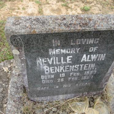 BENKENSTEIN Neville Alwin 1957-1957