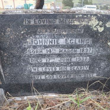 EGLING Johnnie 1897-1937