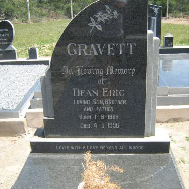 GRAVETT Dean Eric 1968-1996