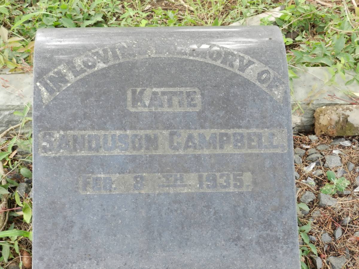 CAMPBELL Katie Sanduson -1935