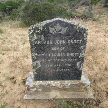 KNOTT Arthur John -1901