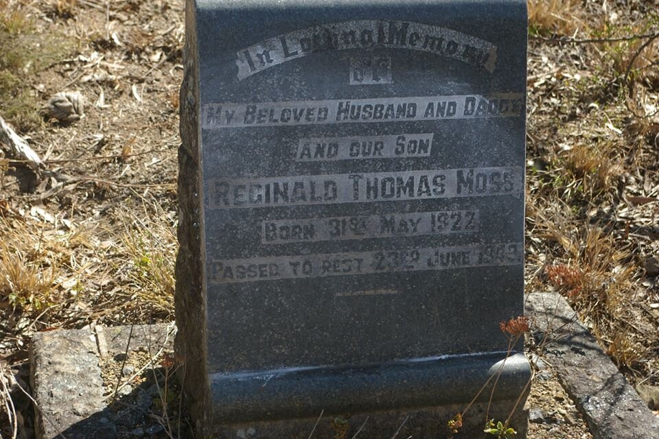 MOSS Reginald Thomas 1922-1943