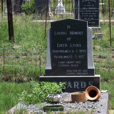 EDWARDS Edith Lydia nee HOLMES 1899-1977