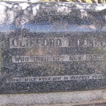 HOCKLY Clifford -1938