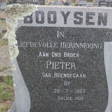 BOOYSEN Pieter -1967