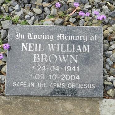 BROWN Neil William 1941-2004
