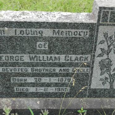 CLACK George William 1879-1955