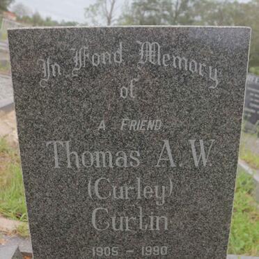 CURTIN Thomas A.W. 1905-1990