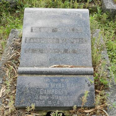 CAMPBELL Gilbert Douglas Sanderson 1875-1960 &amp; Ethelyn Myra Louise STANFORD -1976