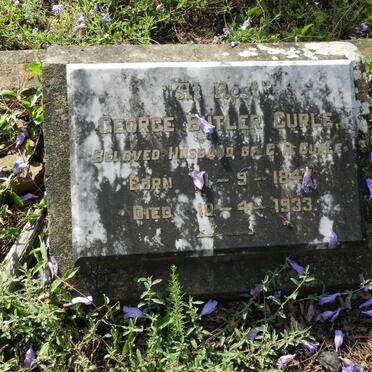 CURLE George Butler 1847-1933