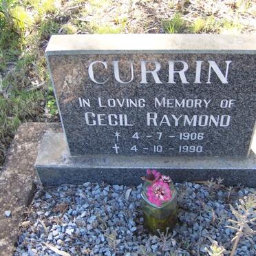 CURRIN Cecil Raymond 1906-1990