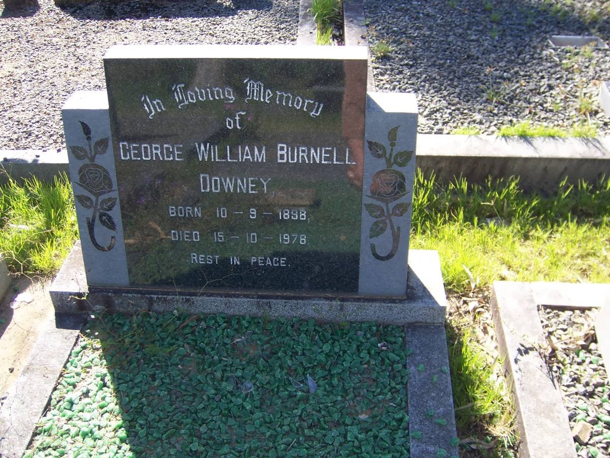 DOWNEY George William Burnell 1898-1978