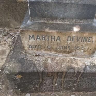 DEVINE Martha -1889