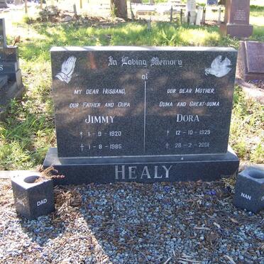 HEALY Jimmy 1920-1985 &amp; Dora 1929-2001