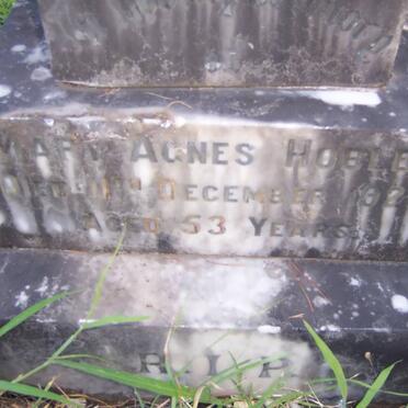 HOBLEY Mary Agnes -1925