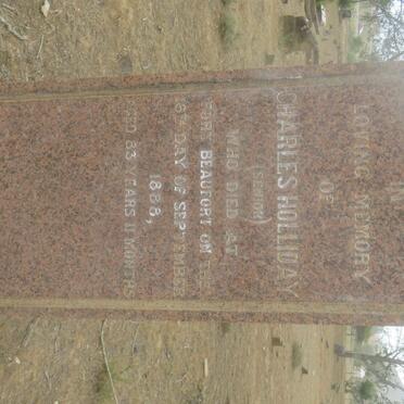 HOLLIDAY Charles -1888