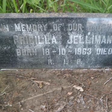 JELLIMAN Pricilla 1963-1963