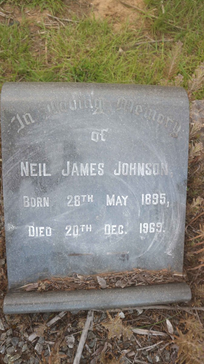 JOHNSON Neil James 1895-1969