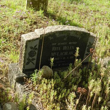 McLACHLAN Rita Helen 1900-1991
