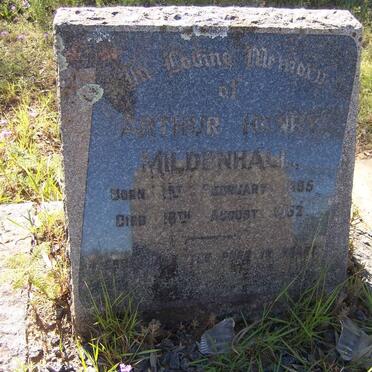 MILDENHALL Arthur Henry 1885-1952