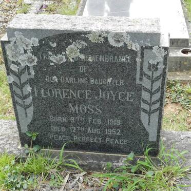 MOSS Florence Joyce 1919-1952
