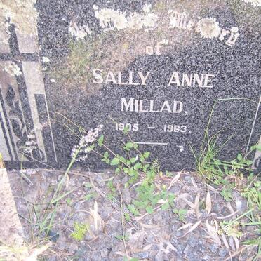 MILLAD Sally Anne 1905-1963
