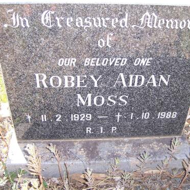 MOSS Robey Aidan 1929-1988