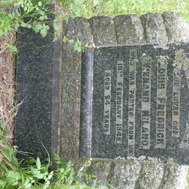 NILAND Louis Frederick Wienand -1945