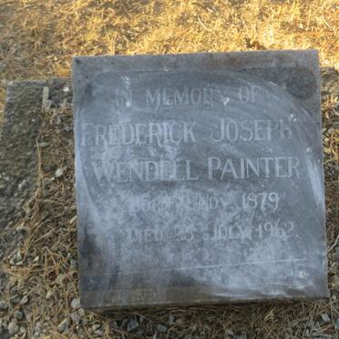 PAINTER Frederick Joseph Wendell 1879-1962