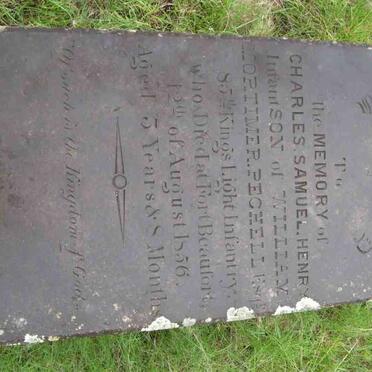 PECHELL Charles Samuel Henry -1856