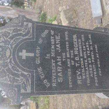 ROGERS Sarah Jane -1915