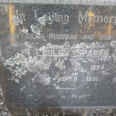 SPARKS Leslie 1894-1961