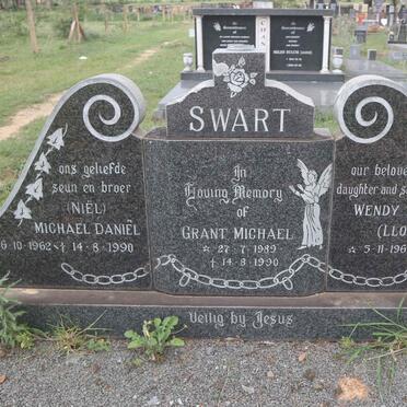 SWART Michael Daniel 1962-1990 &amp; Wendy Lee LLOYD 1964-1990 :: SWART Grant Michael 1989-1990