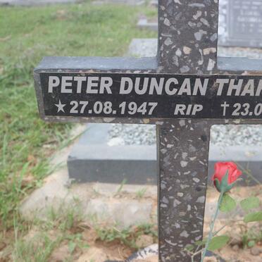 THARRATT Peter Duncan 1947-2020