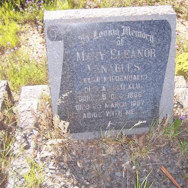 VENABLES Mary Eleanor nee MILDENHALL 1886-1957