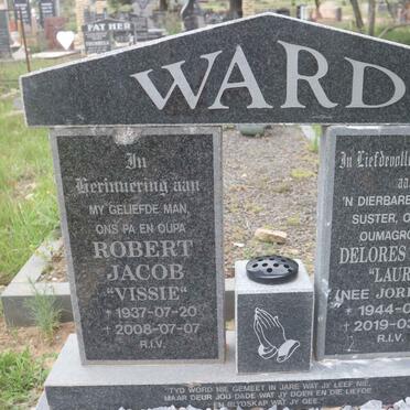 WARD Robert Jacob 1937-2008 &amp; Delores Ellen JORDAAN 1944-2019