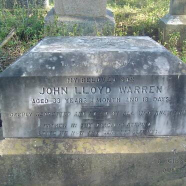 WARREN John Lloyd