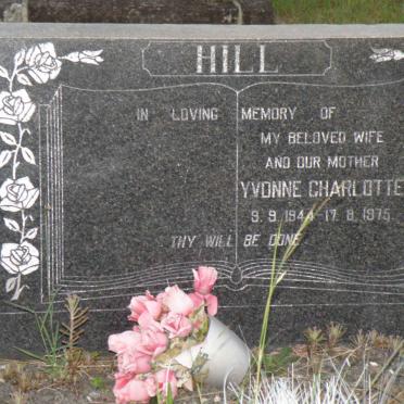 HILL Yvonne Charlotte 1944-1975 :: HILL Duane Desmond 1967-1985