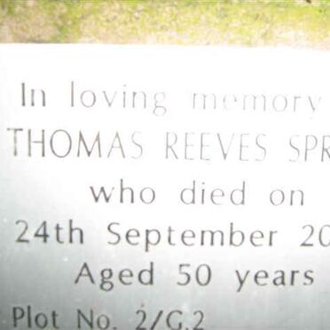 SPRING Thomas Reeves -2004