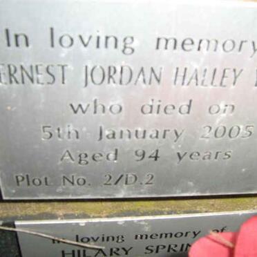 YATES Ernest Jordan Halley -2005