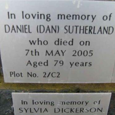 SUTHERLAND Daniel -2005