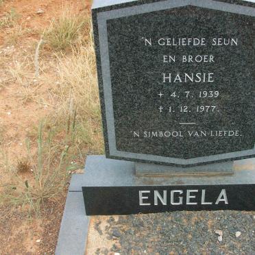 ENGELA Hansie 1939-1977