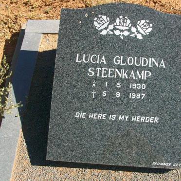 STEENKAMP Lucia Gloudina 1930-1997